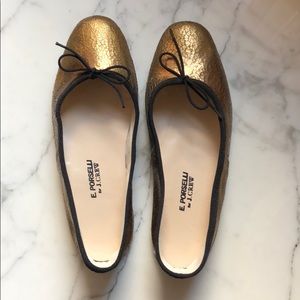 E Porselli for Jcrew Flats